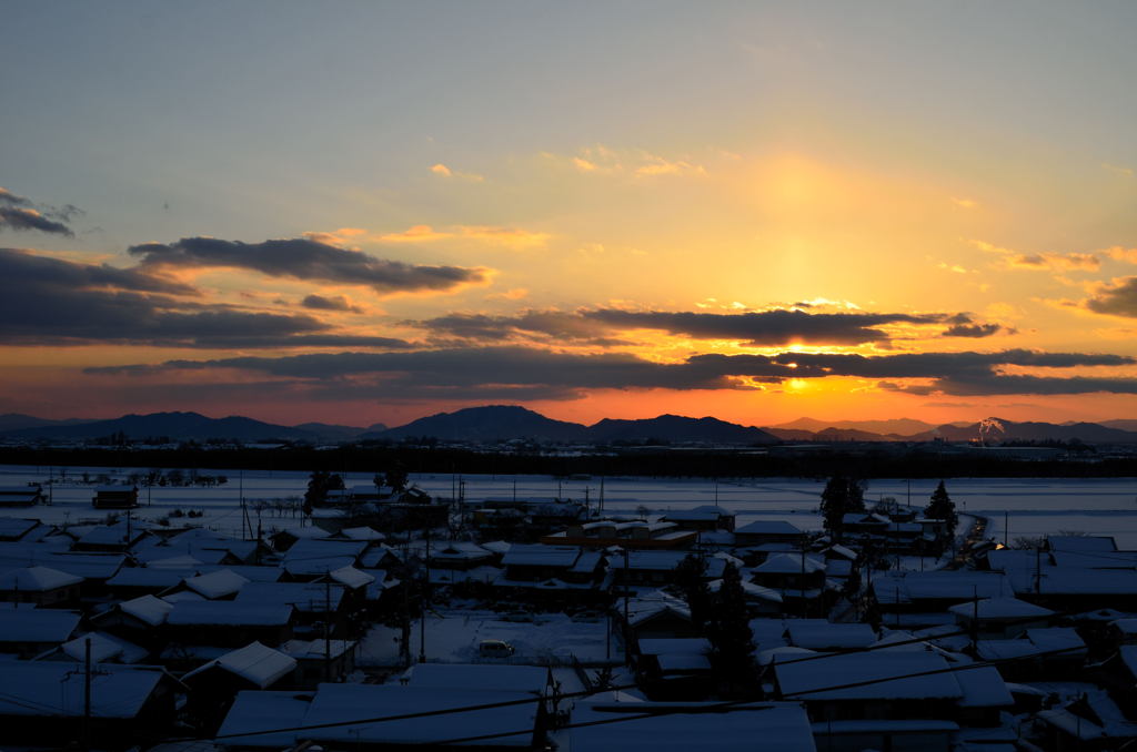 豪雪後の贈り物