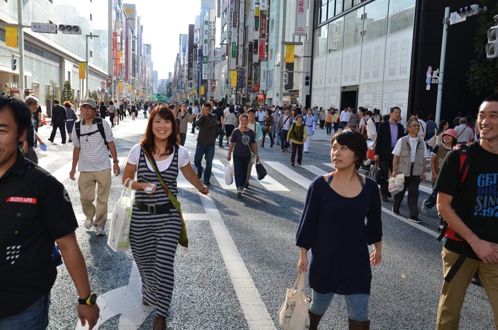 ホコ天 銀座