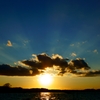 ～夕日～　明日への希望の光になりますように
