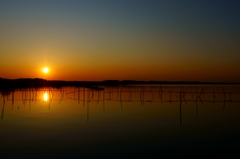 夕闇のなかへ