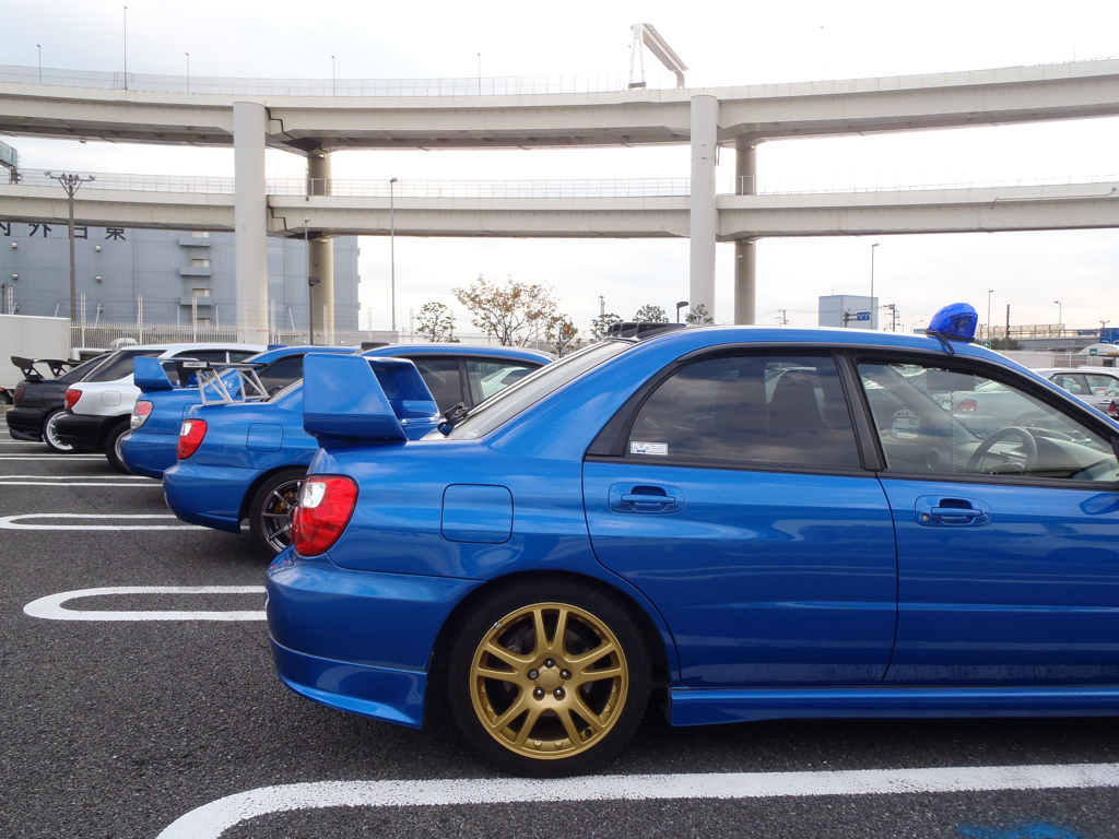 インプレッサ集合！