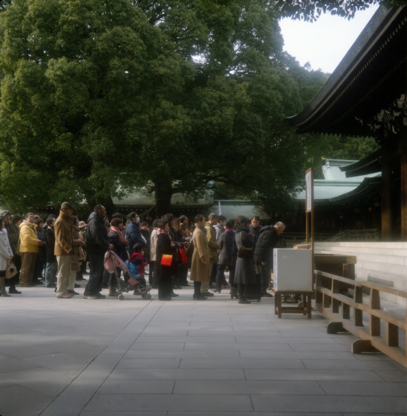 東京二眼旅行　明治神宮 i