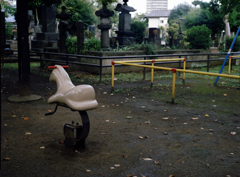 東京645 墓地と遊具