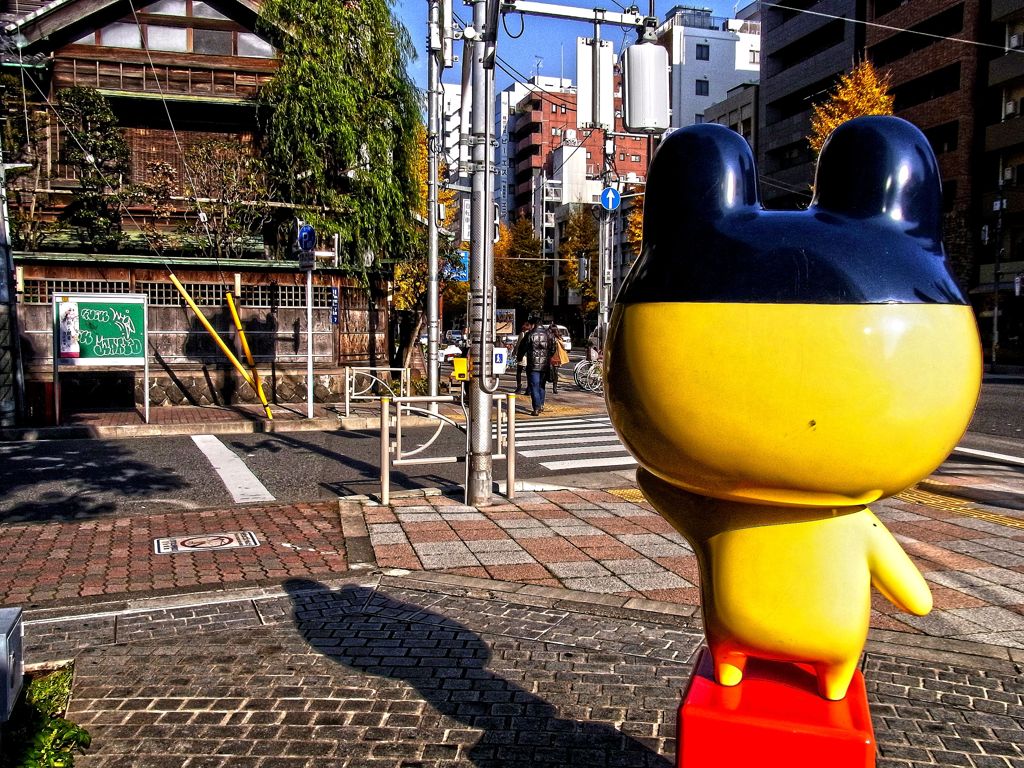 駒形どぜうを見守る ＾＾/