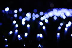 blue gathers