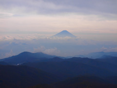 金峰山からの富士山