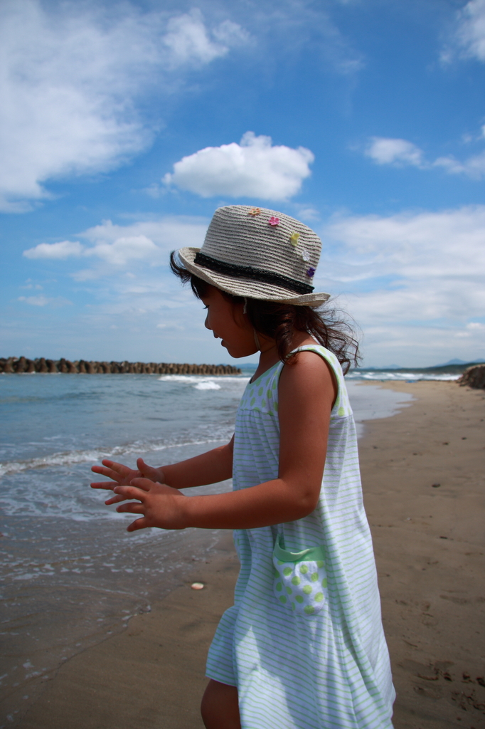 夏休み最後の海