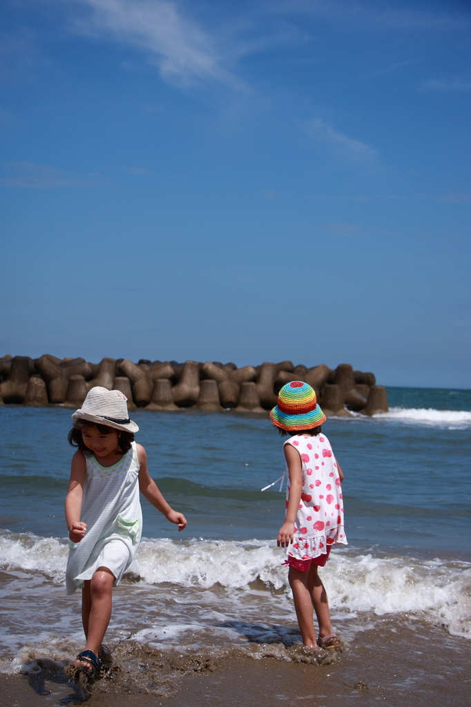 夏休み最後の海