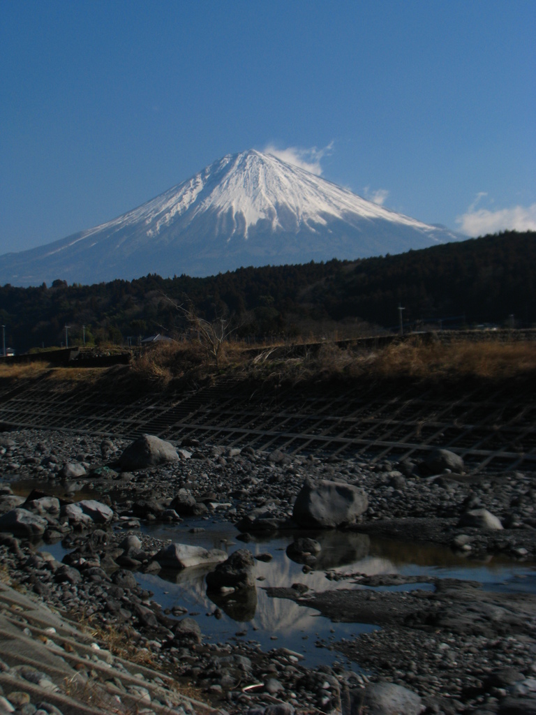 プチ逆さ富士