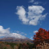 秋の富士・雲の造形