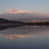 富士川夕景