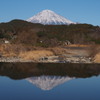 午後の静かな川面
