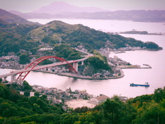 フェリー通過