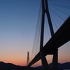 Silhouette at dusk