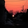 夕日