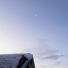 大雪 ＆三日月