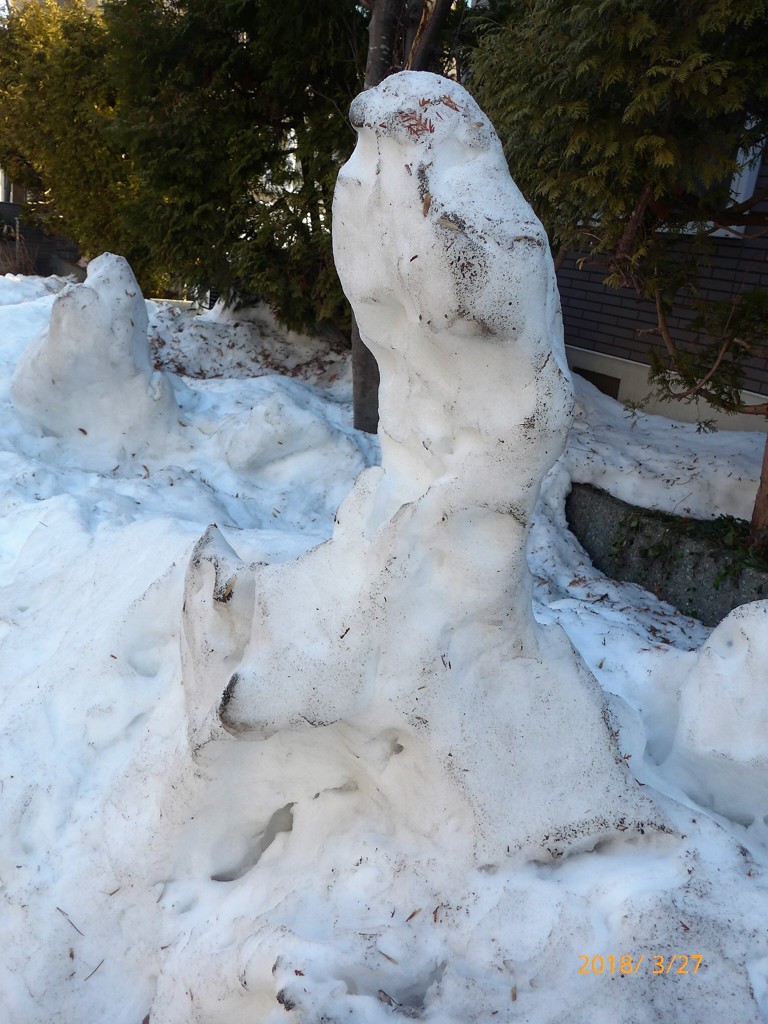 雪の造形