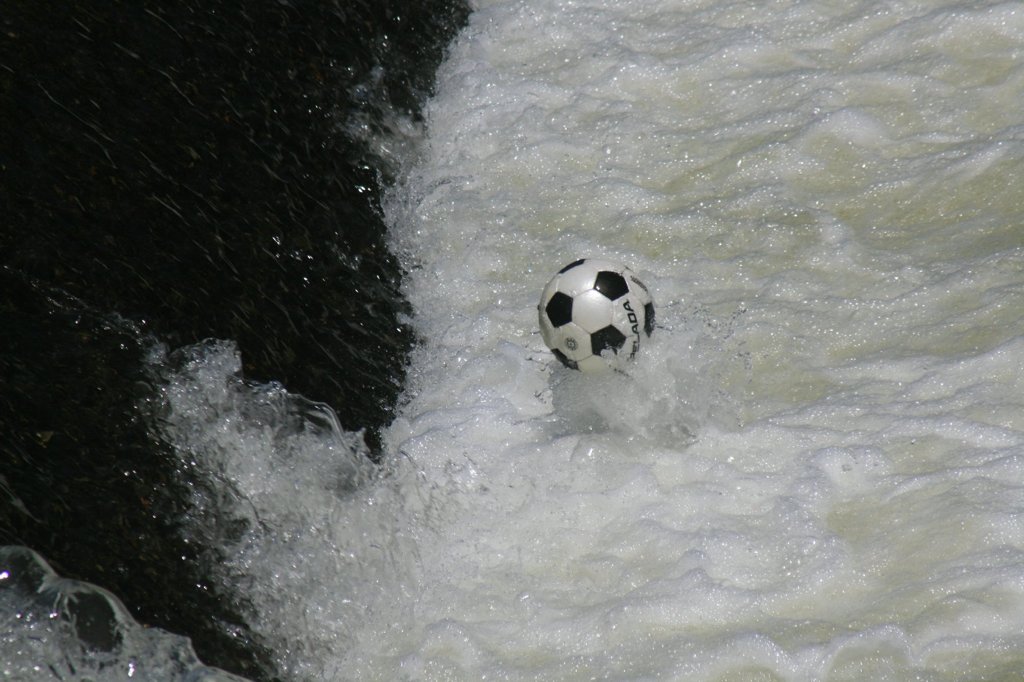 濁流のサッカーボール