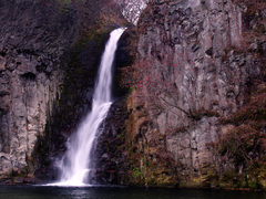節理に沿って