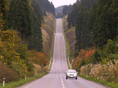 ジャンプ台の路