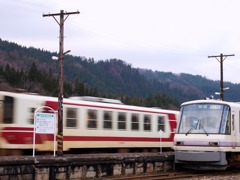 山間の駅