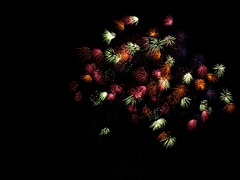 夕べの花火