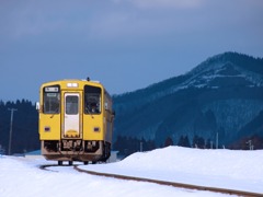 雪の晴れ間