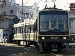併用区間を行く