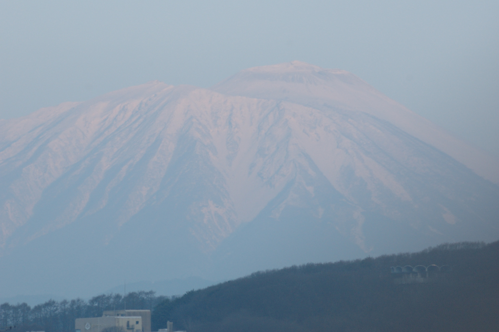 今日の岩手山