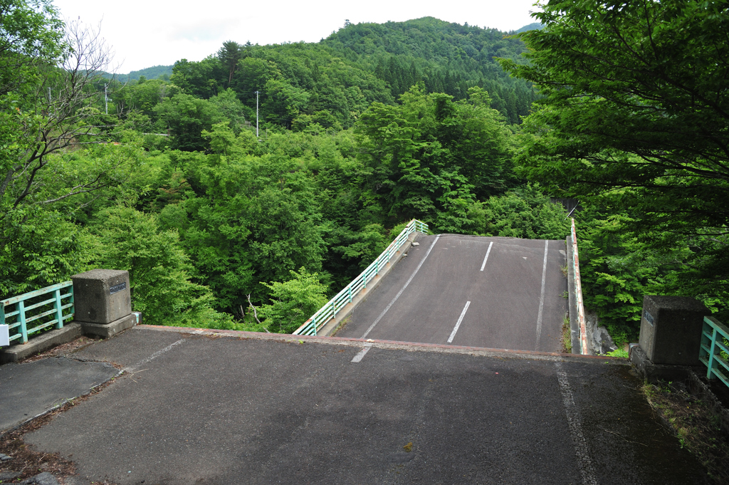 祭畤大橋　落橋　3