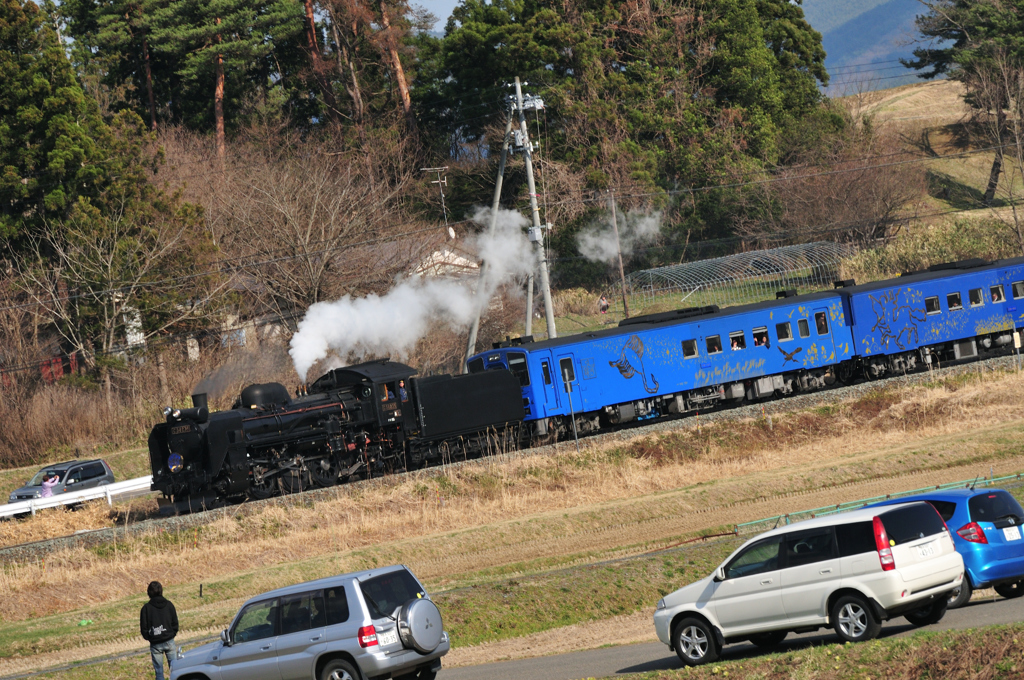 SL銀河　C58239 一番列車　復路　