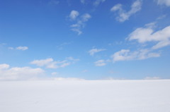 青と白・・・北の大地2009