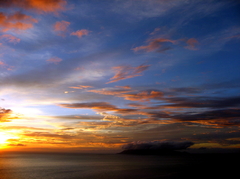 Sunset in Yakushima