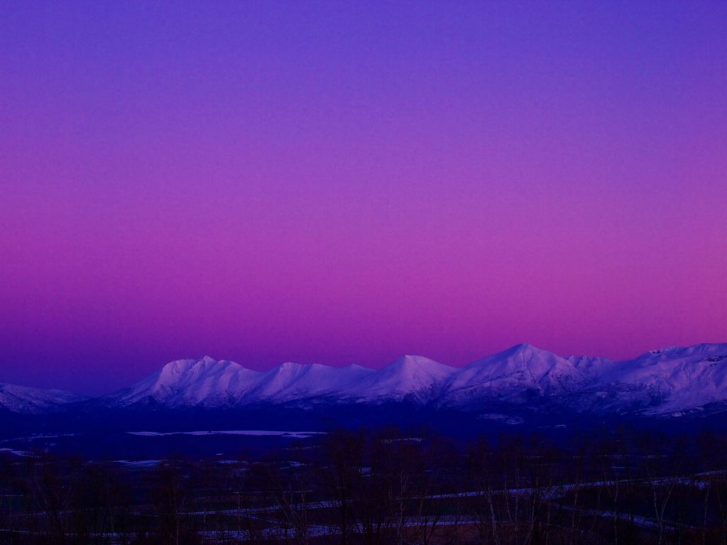 桃色夕景