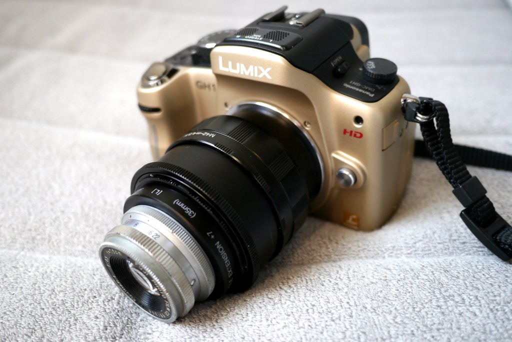 引き伸ばしレンズでの試し撮り