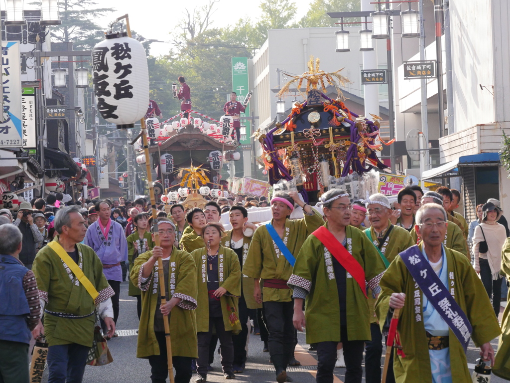 佐倉の祭り