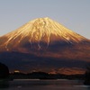 今年の冬の富士