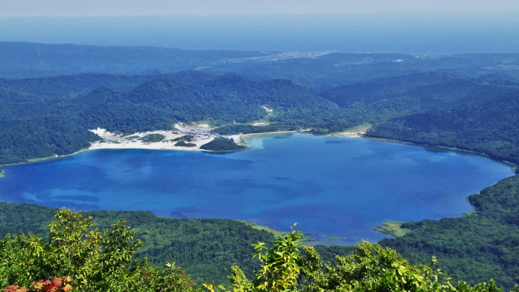 大尽山から