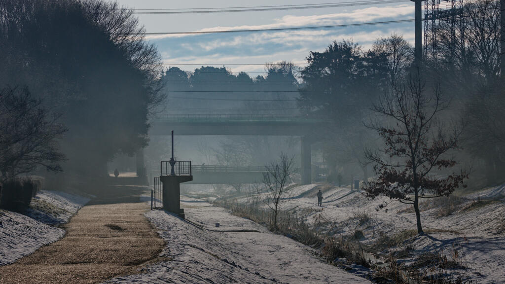 雪の野川