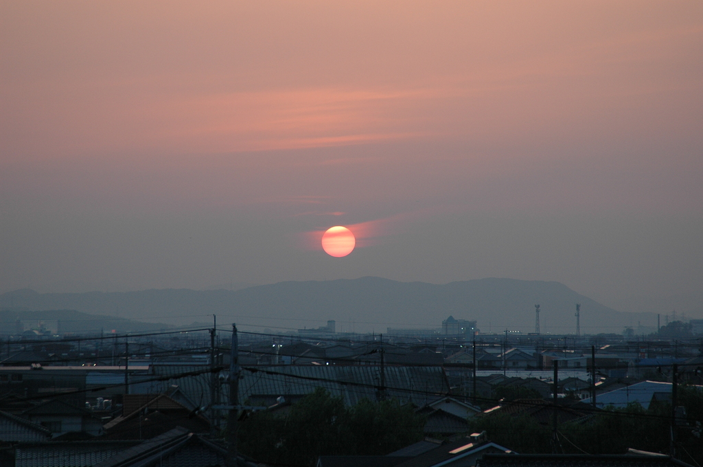 夕陽