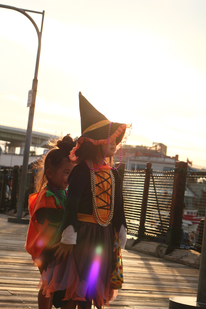 魔女見習いたちの夕暮れ