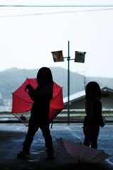 雨宿り