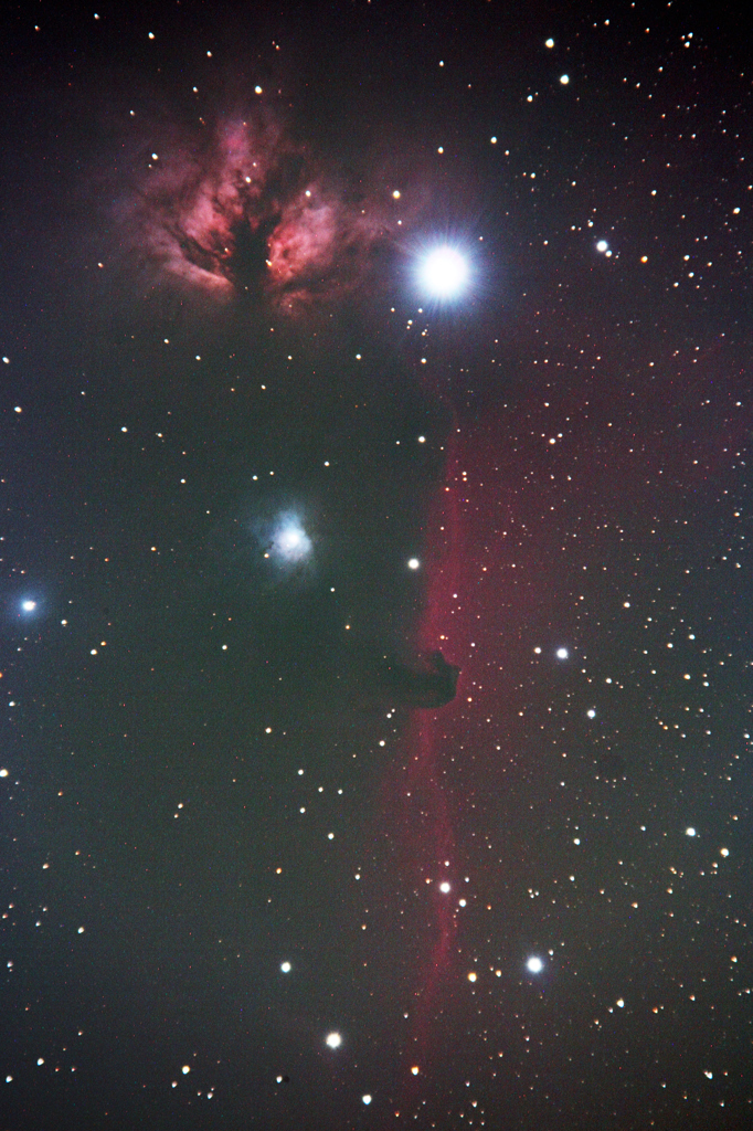 馬頭星雲と燃える木②