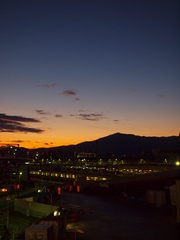 海老名駅から望む大山