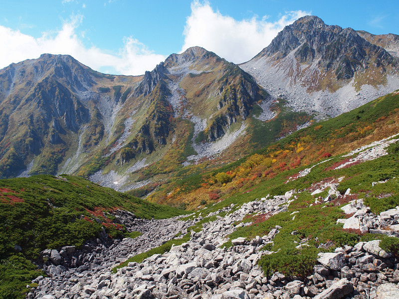 秋の三山