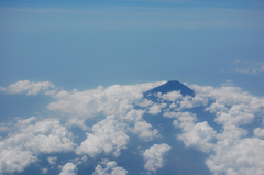 ANA-NH904からの富士山