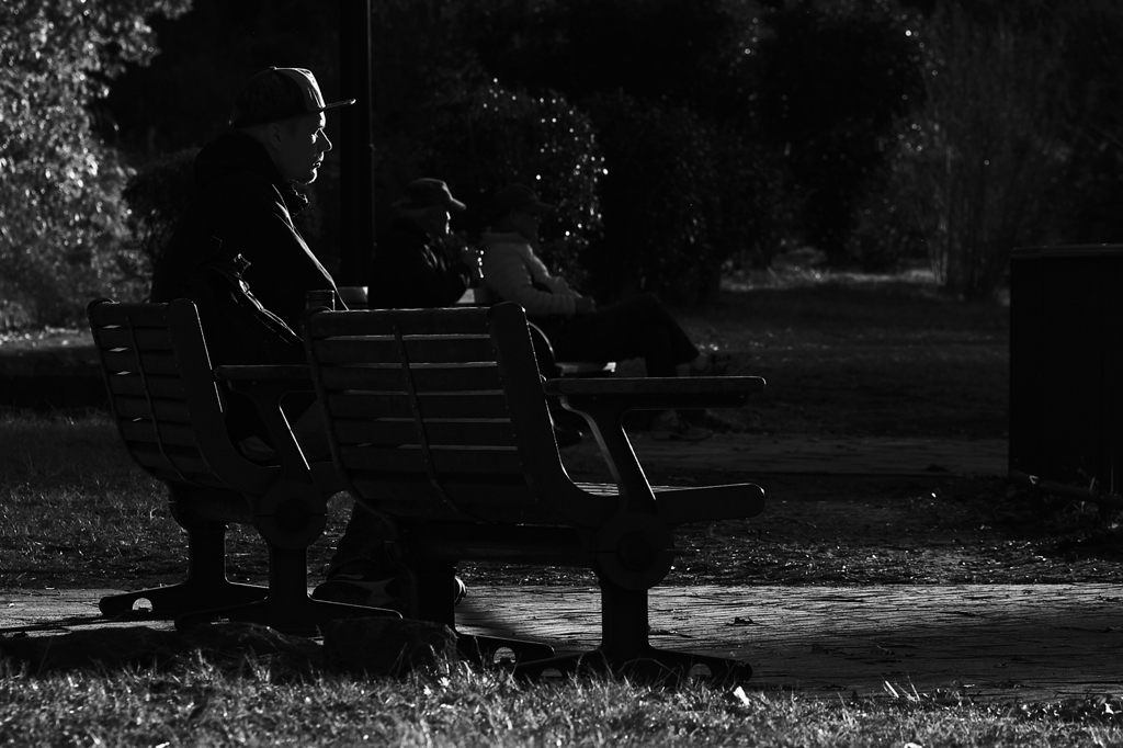 1518 A Man On The Bench #1