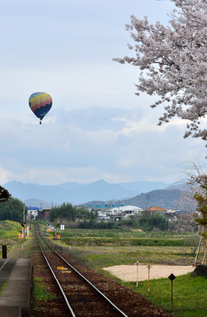 北条鉄道／法華口駅より