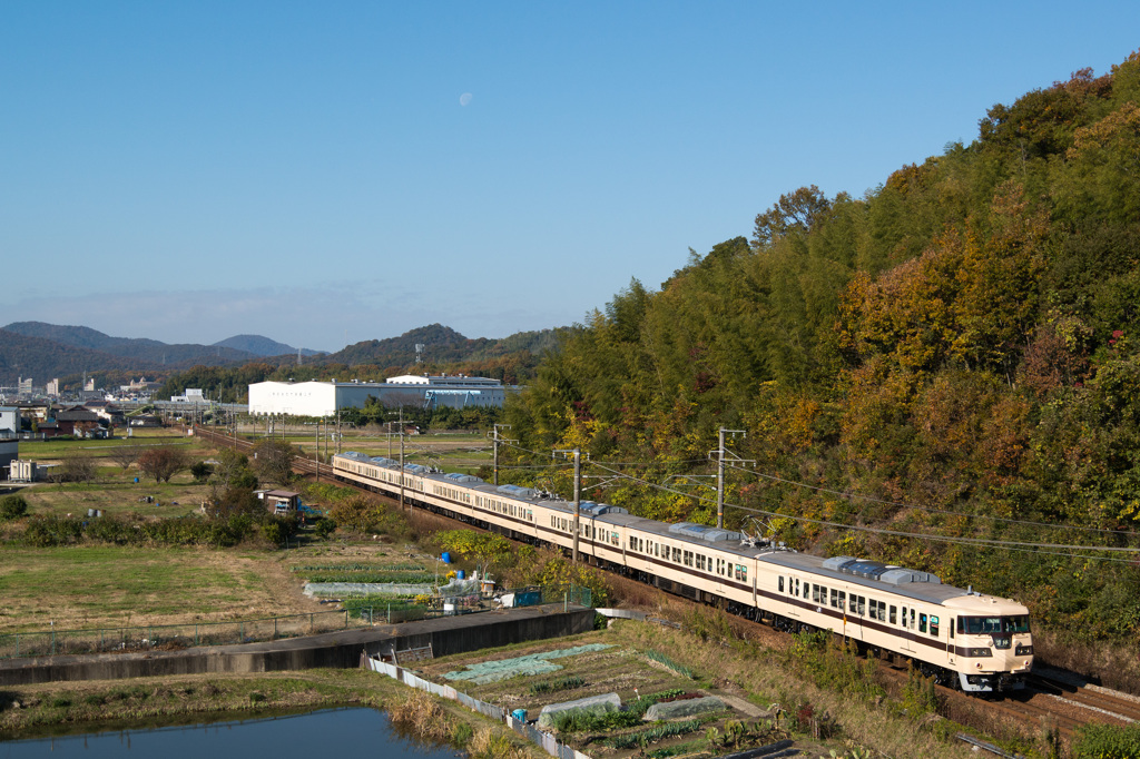 １１７系団体臨時列車（Ｔ１編成）