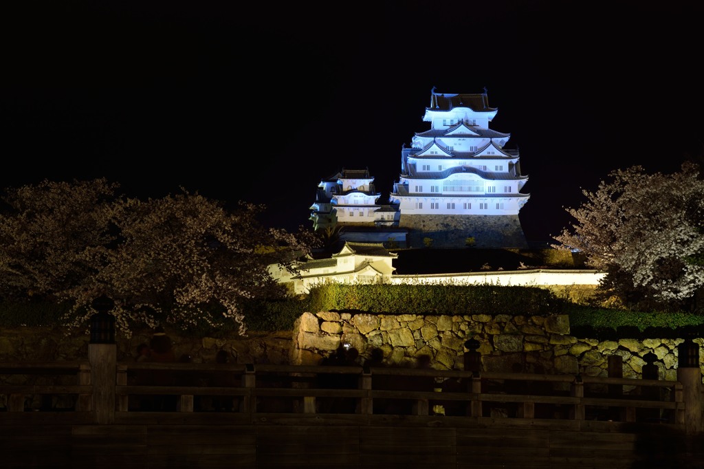 青鷺城×桜門橋